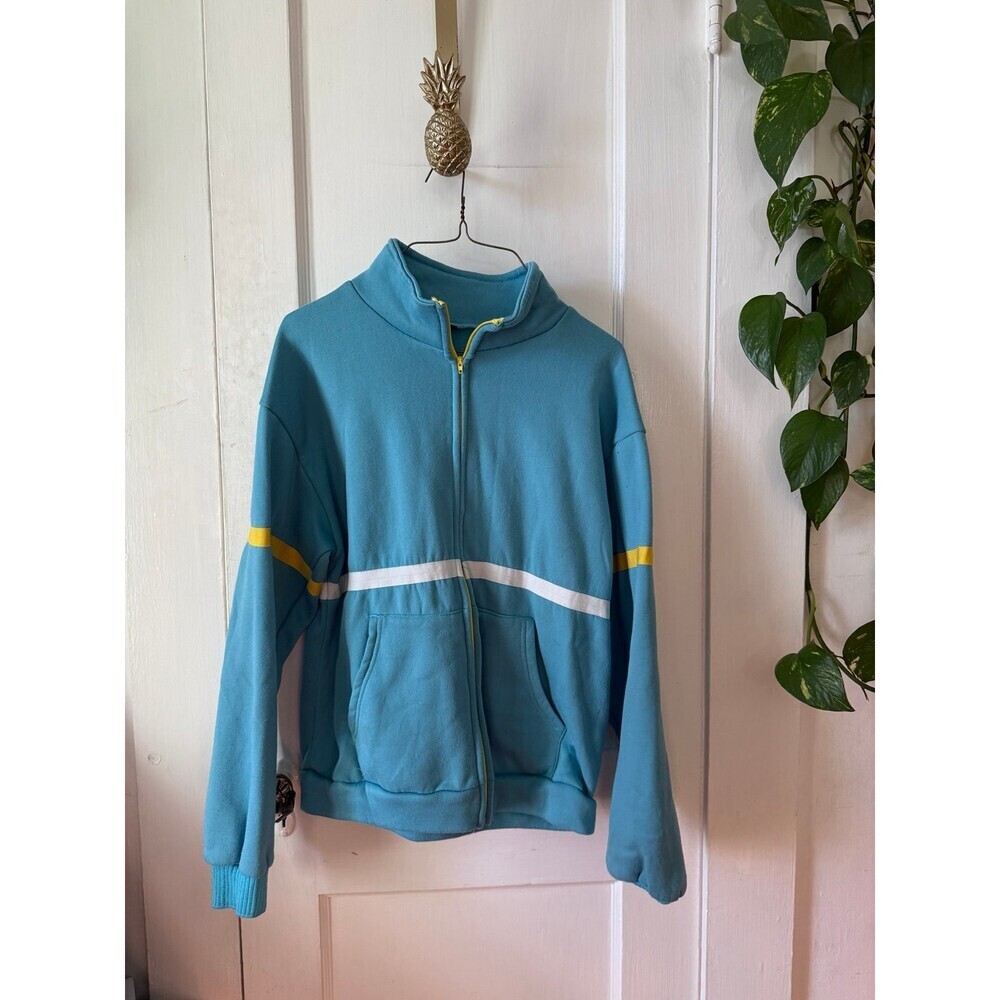 Women’s size medium blue quarter zip sweater